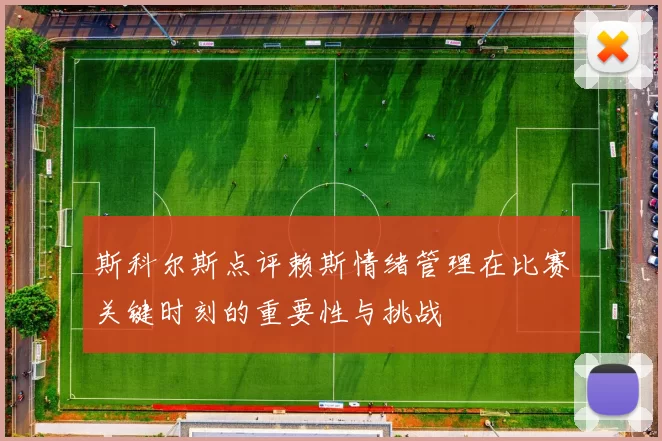 斯科尔斯点评赖斯情绪管理在比赛关键时刻的重要性与挑战